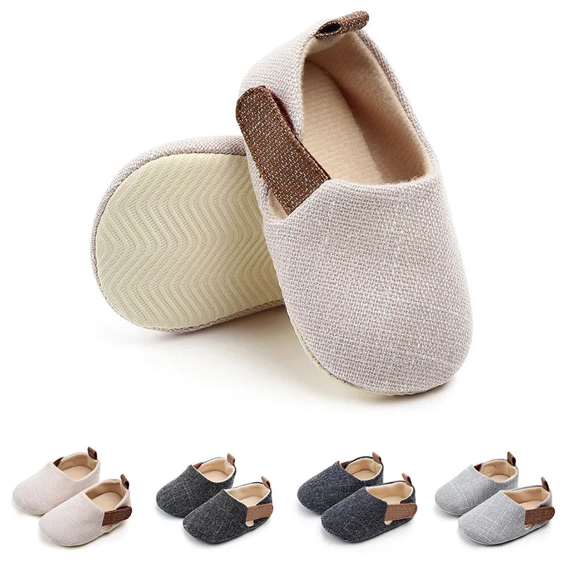 New Cotton Baby Shoes Soft Non-slip Rubber Sole