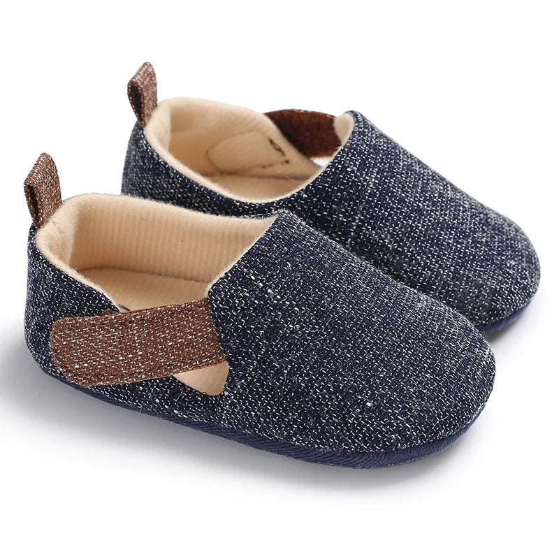 New Cotton Baby Shoes Soft Non-slip Rubber Sole