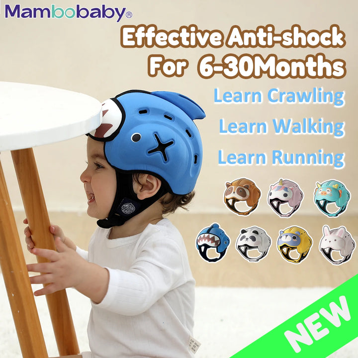 Mambobaby Safe Anti-Shock Baby Helmet